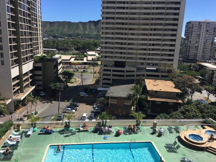 Diamond Head View @Waikiki Banyan Apartment Honolulu Exterior photo
